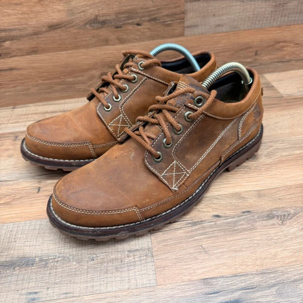 Timberland Mens size 9.5 brown Leather  Shoes